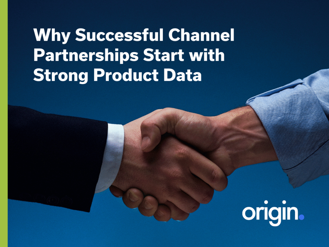 Why Successful Channel Partnerships Start with Strong Product Data blogpost header: image of 2 hands shaking